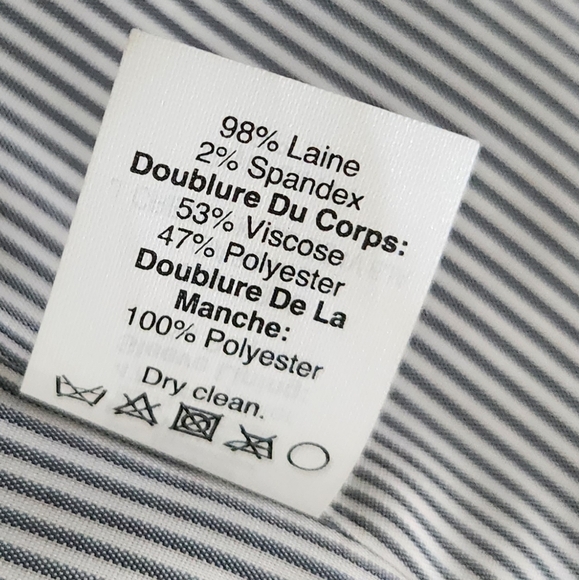 J.Crew Navy Wool Two Button Schoolboy Blazer - Picture 14 of 14